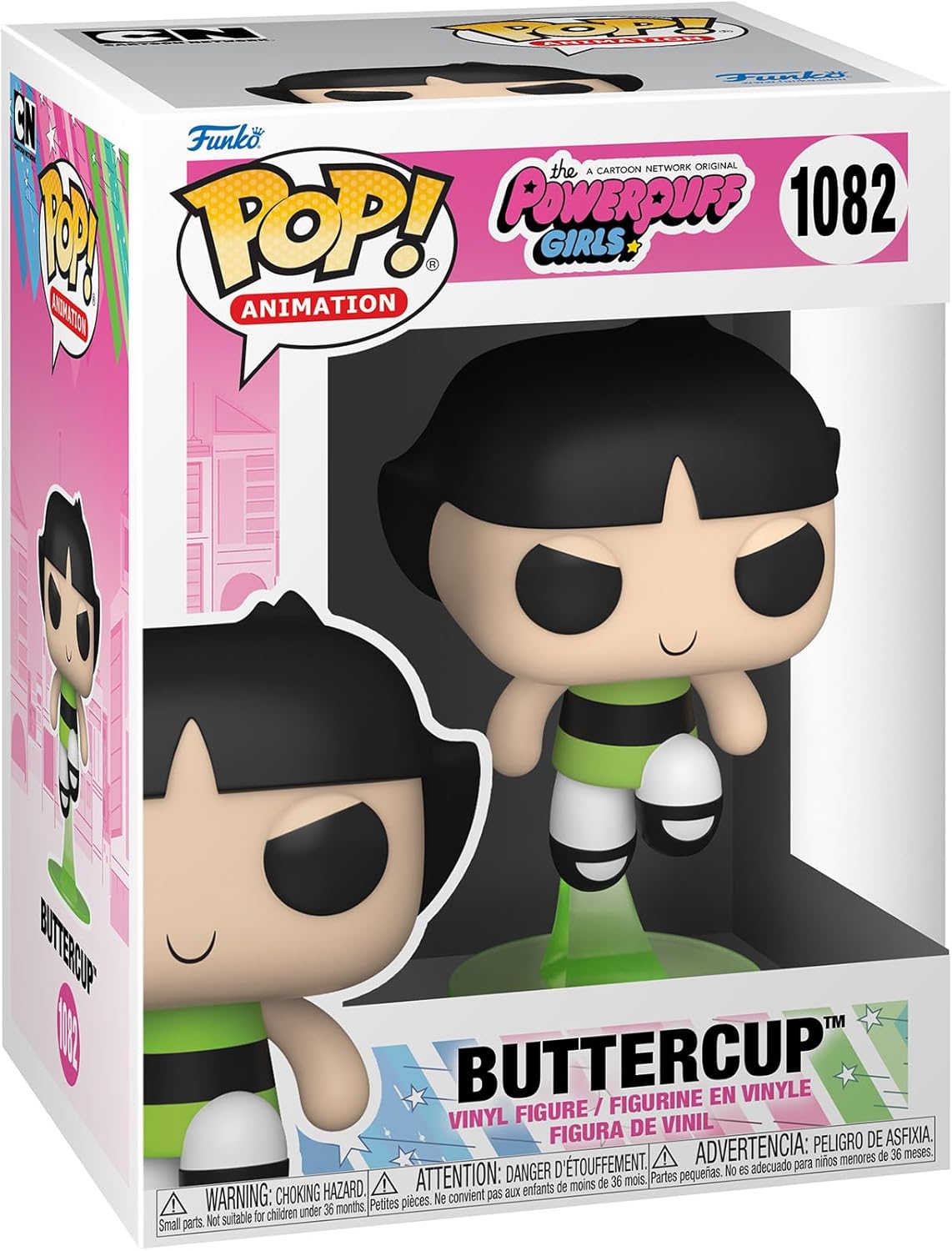 Funko Pop! Animation: Powerpuff Girls - Buttercup #1082 | פאנקו פופ באטרקאפ (בנות הפאוור פאף)