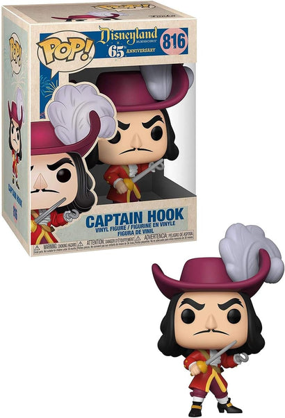 Funko Pop! Disney: Peter Pan / Disney 65th - Captain Hook #816 | פאנקו פופ קפטן הוק