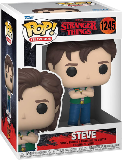 Funko Pop! TV: Stranger Things - Steve (Season 4) #1245 | פאנקו פופ סטיב