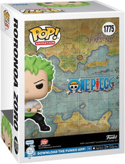 Funko Pop! Animation: One Piece - Roronoa Zoro #1775 | פאנקו פופ רורונואה זורו