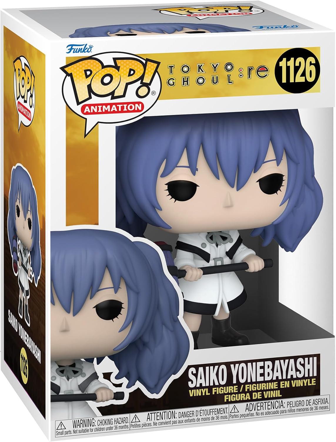 Funko Pop! Animation: Tokyo Ghoul:re - Saiko Yonebayashi #1126 | פאנקו פופ סאיקו יונבאייאשי