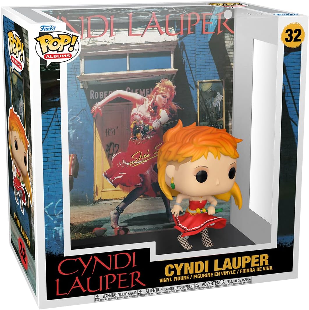 Funko Pop! Albums: Cyndi Lauper - She's So Unusual #32 | פאנקו פופ אלבום סינדי לאופר