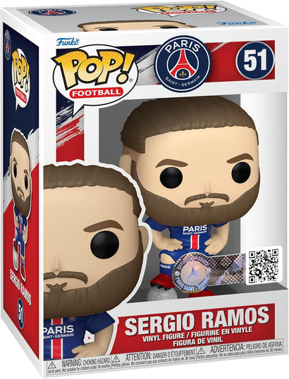 Funko Pop! Sports: PSG - Sergio Ramos #51 | פאנקו פופ סרחיו ראמוס (פריז סן-ז'רמן) - מציאון!