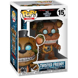 Funko Pop! Twisted Freddy #15 (FNAF: The Twisted Ones) - לא מינט | בובת פופ פרדי מעוות