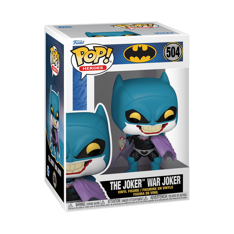 Funko Pop War Joker 504 back
