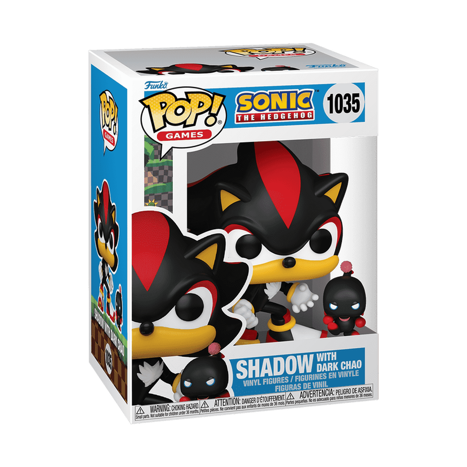 פופ סוניק הקיפוד - שאדו עם צאו האפל !Funko POP 1035 Sonic Shadow | Hapopionerit