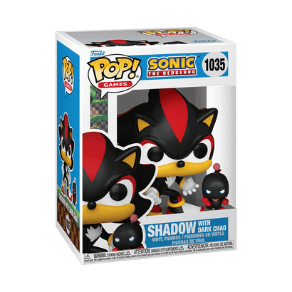 פופ סוניק הקיפוד - שאדו עם צאו האפל !Funko POP 1035 Sonic Shadow | Hapopionerit