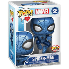 Funko Pop Spider-Man Make-A-Wish Metallic back
