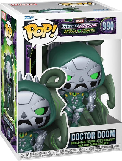 Funko Pop! Marvel: Mech Strike Monster Hunters - Doctor Doom #990 | פאנקו פופ דוקטור דום