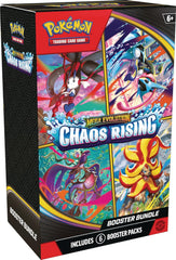 Pokemon Mega Evolution—Chaos Rising Booster Bundle | מארז בוסטר באנדל פוקימון