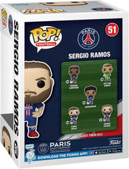 Funko Pop! Sports: PSG - Sergio Ramos #51 | פאנקו פופ סרחיו ראמוס (פריז סן-ז'רמן) - מציאון!