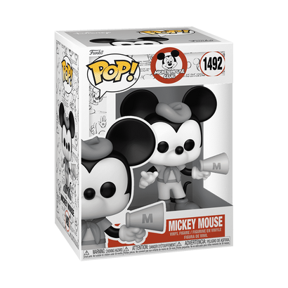 Funko Pop! Disney: Mickey Mouse Club - Mickey Mouse (Black & White) #434 | פאנקו פופ מיקי מאוס (שחור לבן)