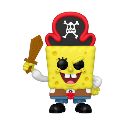 Funko Pop! Animation: SpongeBob SquarePants - SpongeBob (Pirate) #1938 | פאנקו פופ בובספוג פיראט
