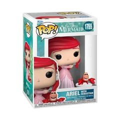 Funko Pop! & Buddy Ariel with Sebastian #1755 The Little Mermaid - בובת פופ אריאל עם סבסטיאן
