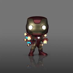 Funko Pop Plus Iron Man 1555 glow in the dark