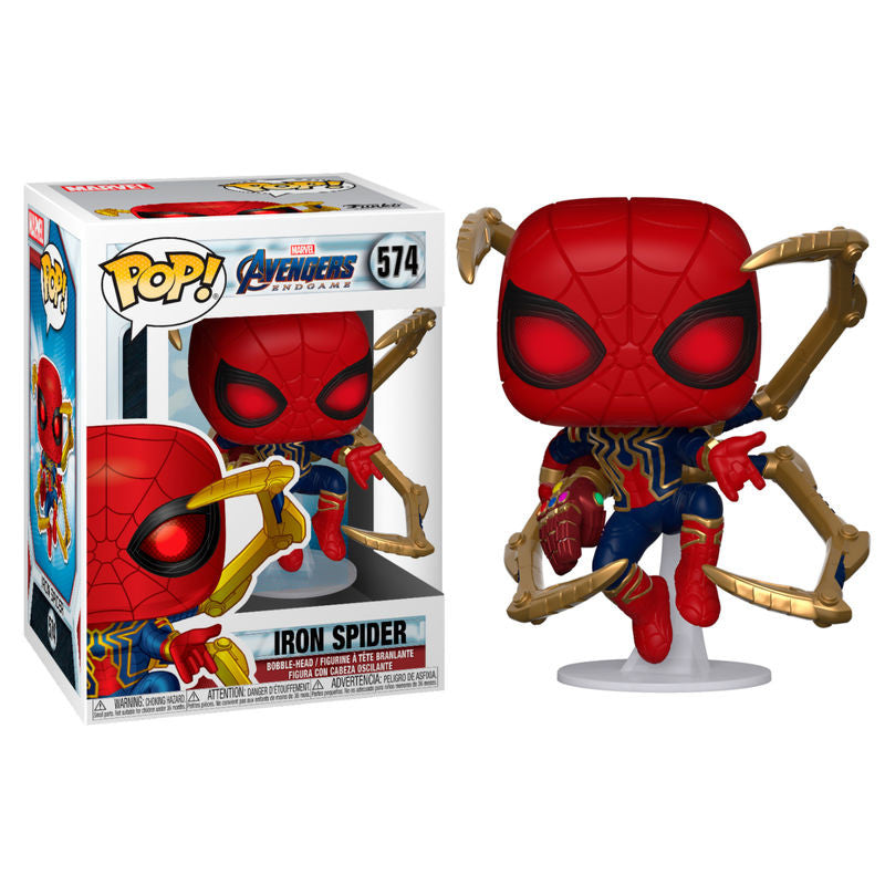 Funko Pop Iron Spider 574 front
