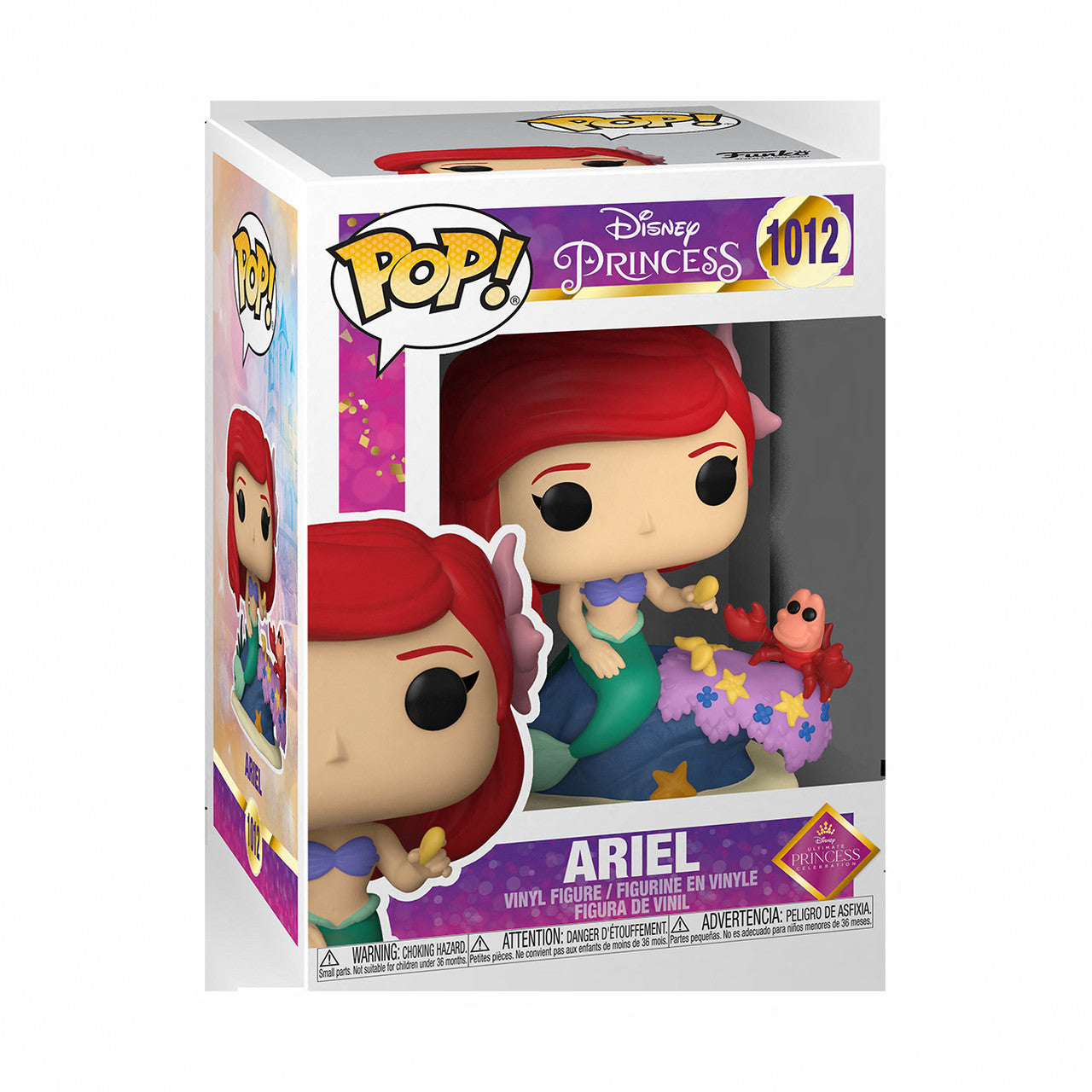 Funko Pop! Ultimate Princess Ariel #1012 Disney - בובת פופ אריאל
