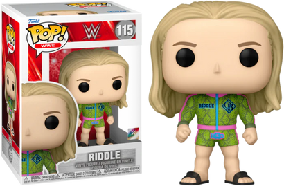 Funko Pop! Vinyl: WWE - Riddle #115 | פאנקו פופ רידל (RK-Bro / היאבקות WWE) - מציאון!