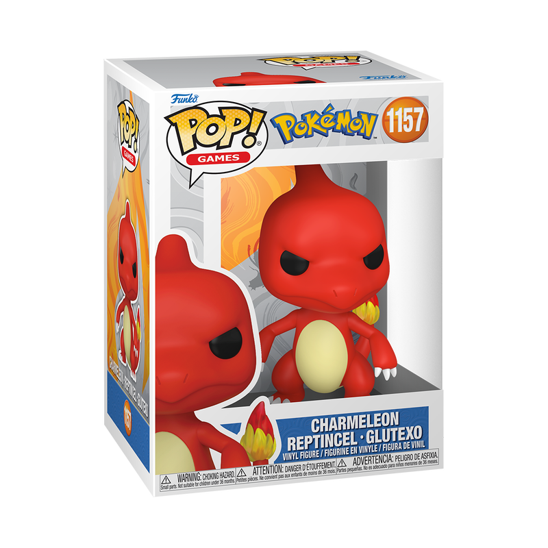 Funko Pop! Games: Pokémon - Charmeleon #1157 | פאנקו פופ צ'רמיליון