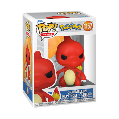 Funko Pop! Games: Pokémon - Charmeleon #1157 | פאנקו פופ צ'רמיליון