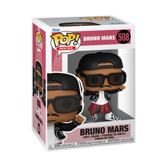Funko Pop Bruno Mars 508 box