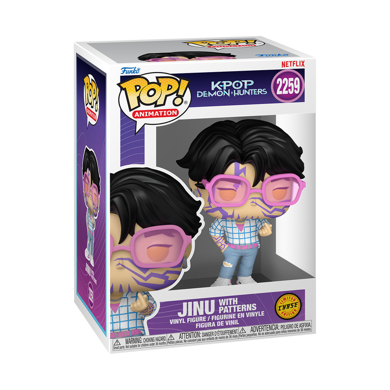 Funko Pop Jinu with Patterns Chase 2259 back