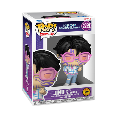 Funko Pop Jinu with Patterns Chase 2259 back