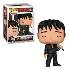 Funko Pop! Music: Elvis Presley - 1968 Comeback Special #188 | פאנקו פופ אלביס
