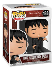 Funko Pop! Music: Elvis Presley - 1968 Comeback Special #188 | פאנקו פופ אלביס