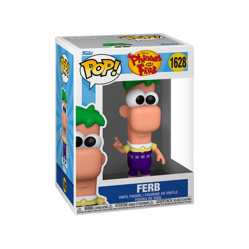 Funko POP! Disney: Phineas & Ferb - Ferb #1628 בובת פופ – פרב פלצ’ר | פינאס ופרב | Hapopionerit