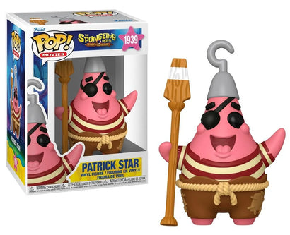 Funko Pop! SpongeBob SquarePants Movie: Patrick Star (Pirate) #1939 | פאנקו פופ פטריק פיראט