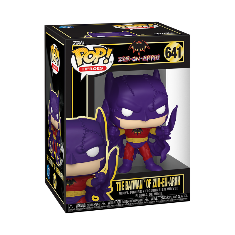 Funko Pop Batman Zur En Arrh 641 box packaging