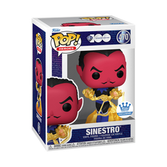 Funko Pop Sinestro 470 back