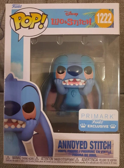 פופ Annoyed Stitch סטיץ #1222 | Funko Pop! Annoyed Stitch סטיץ #1222 | Hapopionerit