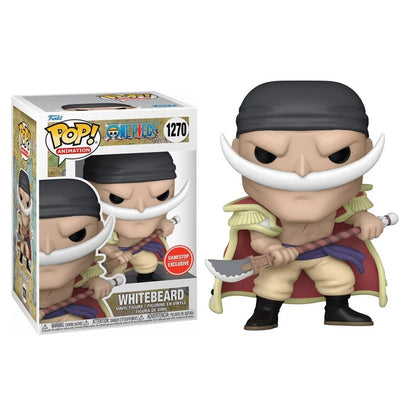 Funko Pop! Animation: One Piece - Whitebeard #1270 GameStop Exclusive | פאנקו פופ וואיטבירד (זקן לבן)