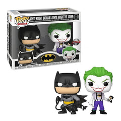 DC: Batman & Joker White Knight 2-Pack | פאנקו באטמן וג'וקר