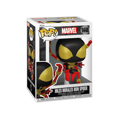 Funko Pop! Marvel: Across the Spider-Verse - Miles Morales (Iron Spider) #1448 | פאנקו פופ מיילס מוראלס איירון ספיידר
