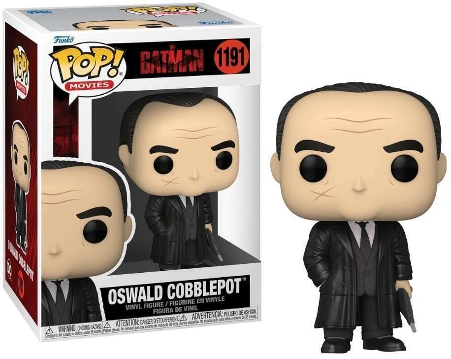 Funko Pop Oswald Cobblepot 1191 with jacket