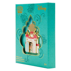 Funko Pop! Loungefly: Disney Aladdin - Princess Jasmine Palace Sliding Pin (Sealed) | סיכת אספנים ענקית - הנסיכה יסמין והארמון (חדש וסגור!)