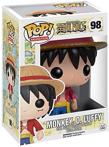 בובת פופ אנימה: וואן פיס - מונקי די לופי - Funko POP! Anime: One Piece - Monkey D. Luffy #98