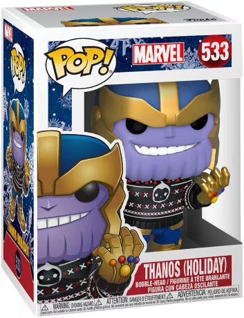 פופ מארוול טאנוס #533 POP MARVEL THANOS (HOLIDAY) | Hapopionerit