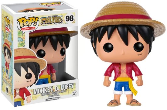 פופ אנימה: וואן פיס - מונקי די לופי - Funko Anime: One Piece - Monkey D. Luffy 98 | Funko Pop! אנימה: וואן פיס - מונקי די לופי - Funko Anime: One Piece - Monkey D. Luffy 98 | Hapopionerit