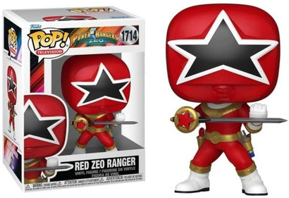 Funko Pop! Television: Power Rangers Zeo - Red Ranger #1383 | פאנקו פופ ריינג'ר זיאו אדום