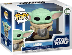 Funko Pop Grogu with Crest 819 side