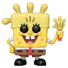 בובת פופ בובספוג - בובספוג עם כפפת אור - #1671 Funko POP! SBS 25th - Spongebob w Glove Light | Hapopionerit
