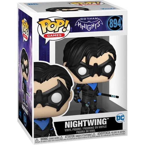Funko Pop Nightwing 894 back of box