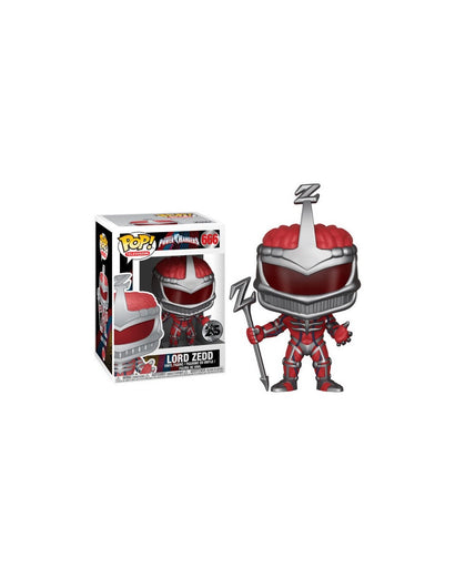 פופ פאוור רנג'רס לורד זד FUNKO POP Power Rangers Lord Zedd #666 | Funko Pop! פאוור רנג'רס לורד זד FUNKO POP Power Rangers Lord Zedd #666