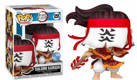 פופ דמון סלייר טאנג'ירו עם מסכה לבנה - POP #1255 | Funko Pop! דמון סלייר טאנג'ירו עם מסכה לבנה - POP #1255 | Hapopionerit