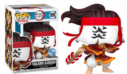 פופ דמון סלייר טאנג'ירו עם מסכה לבנה - POP #1255 | Funko Pop! דמון סלייר טאנג'ירו עם מסכה לבנה - POP #1255 | Hapopionerit