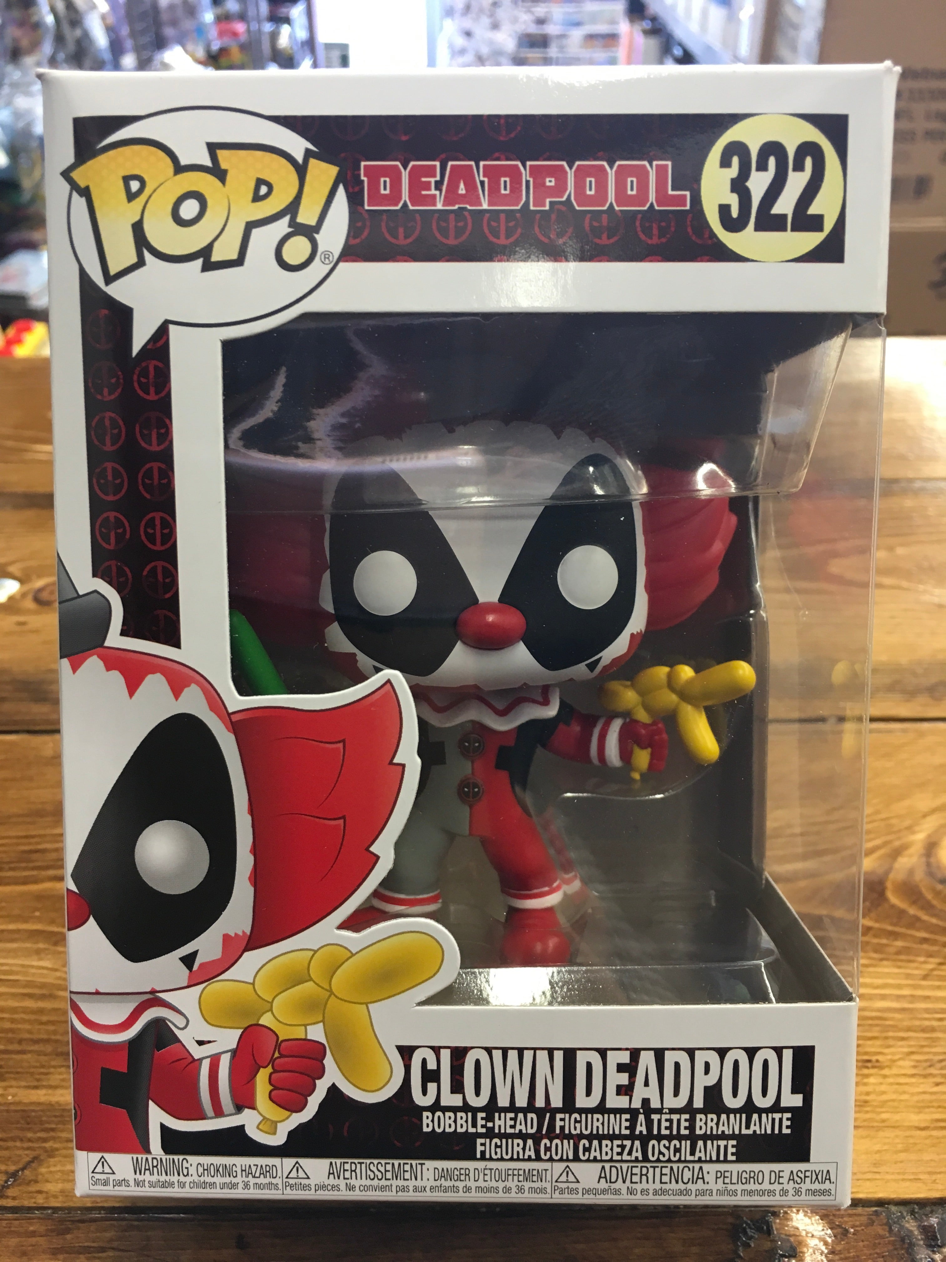 Funko Pop Clown Deadpool 322